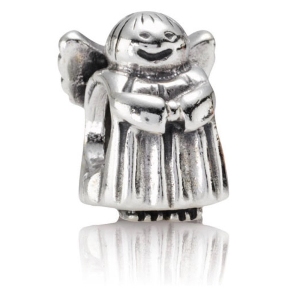 Authentic Pandora Retired Angel Of Hope S925 Ale Sterling Silver Charm